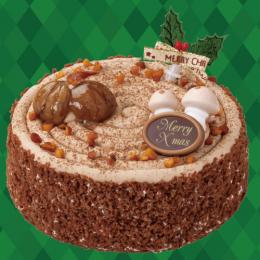 イタリア栗の切り株マロンケーキ