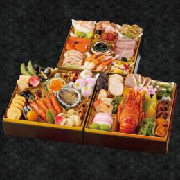 ご馳走づくし高砂　三段重