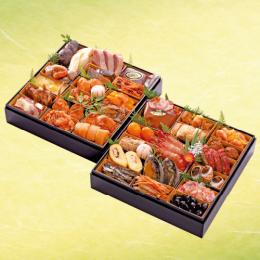 おせち　宴　二段重