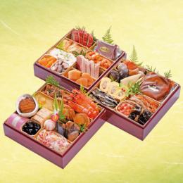 おせち　竹　三段重