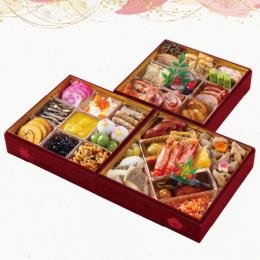 おせち　竹　三段重